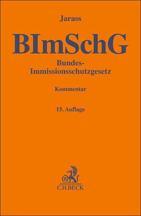 Produktbild: Bundes-Immissionsschutzgesetz. BImSchG