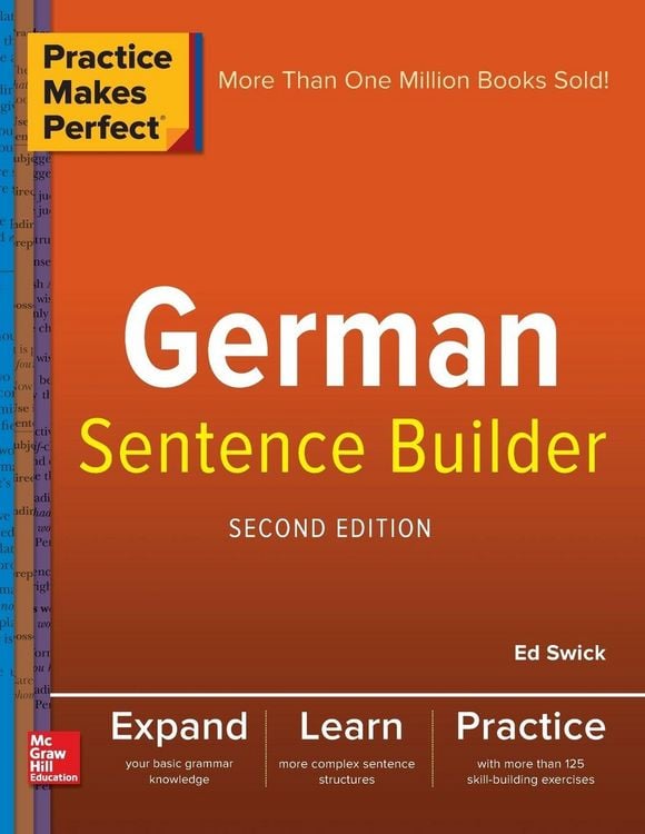 Produktbild: PRACTICE MAKES PERFECT GERMAN SENTENCE BUILDER