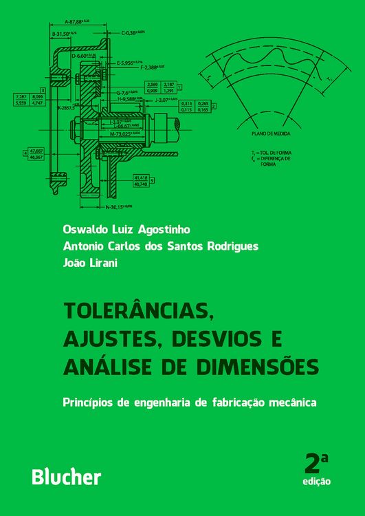 Produktbild: Toler&acirc;ncias, ajustes, desvios e an&aacute;lise de dimens&otilde;es
