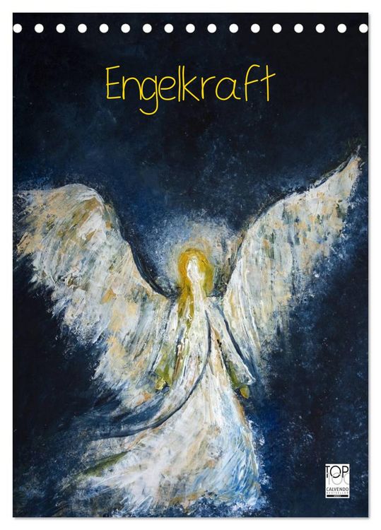 Produktbild: Engelkraft (Tischkalender 2026 DIN A5 hoch), CALVENDO Monatskalender