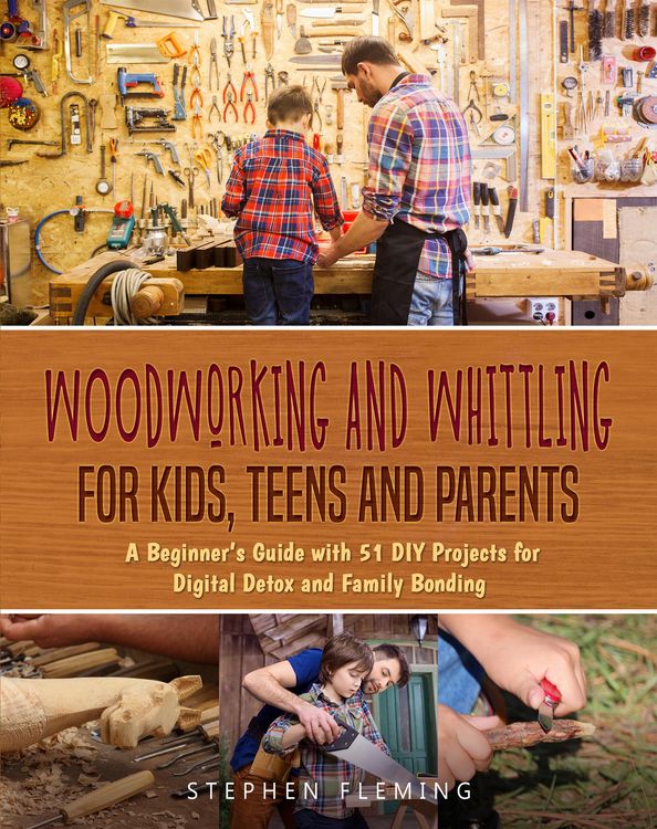 Produktbild: Woodworking and Whittling for Kids, Teens and Parents