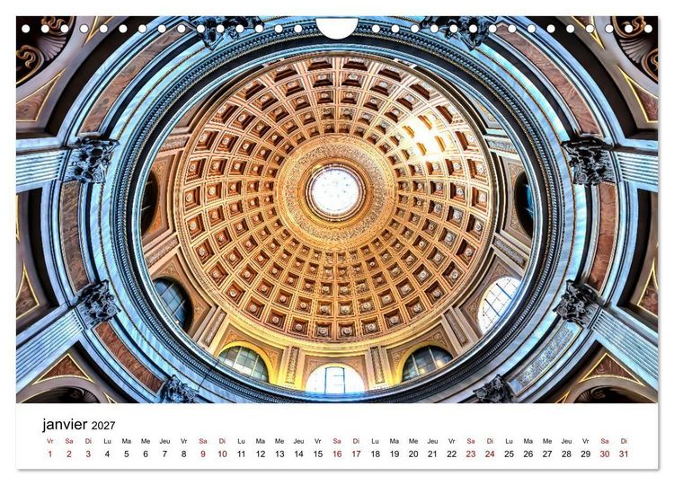 Produktbild: Rome, La Cit&eacute; &Eacute;ternelle (Calendrier mural 2027 DIN A4 vertical), CALVENDO calendrier mensuel