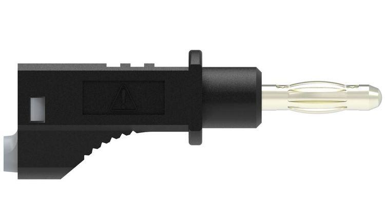 Produktbild: Electro PJP 2110-CD1-100N Messleitung Bananenstecker Bananenstecker 1.00m Schwarz 1St.