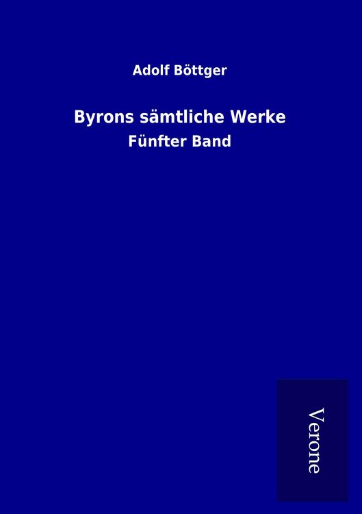 Produktbild: Byrons s&auml;mtliche Werke