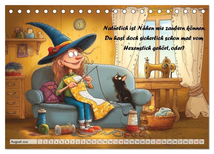Produktbild: Fr&ouml;hlich eingef&auml;delt (Tischkalender 2026 DIN A5 quer), CALVENDO Monatskalender
