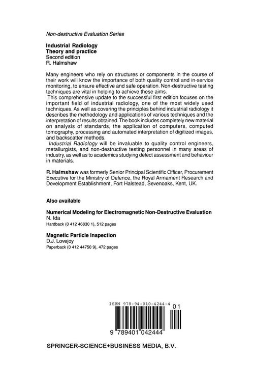 Produktbild: Industrial Radiology