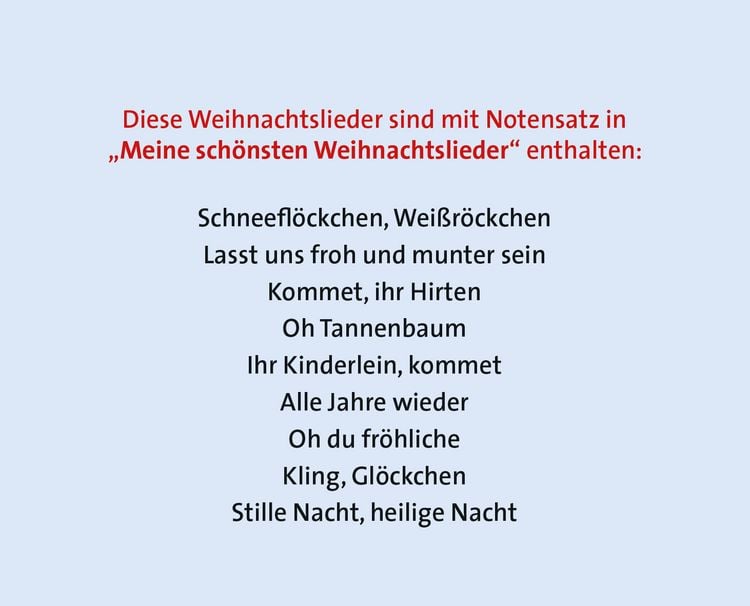 Produktbild: Meine schönsten Weihnachtslieder