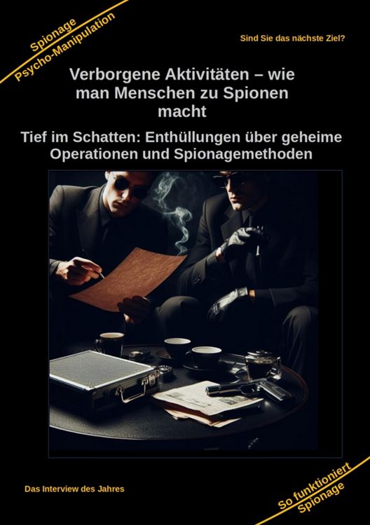 Produktbild: Verborgene Aktivit&auml;ten - wie man Menschen zu Spionen macht