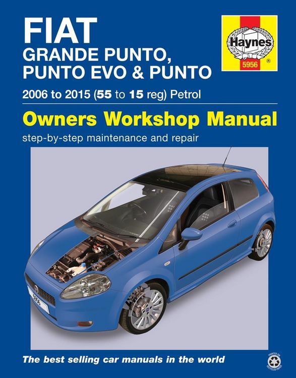 Produktbild: Fiat Grande Punto, Punto Evo and Punto Petrol (06 - 15) Haynes Repair Manual