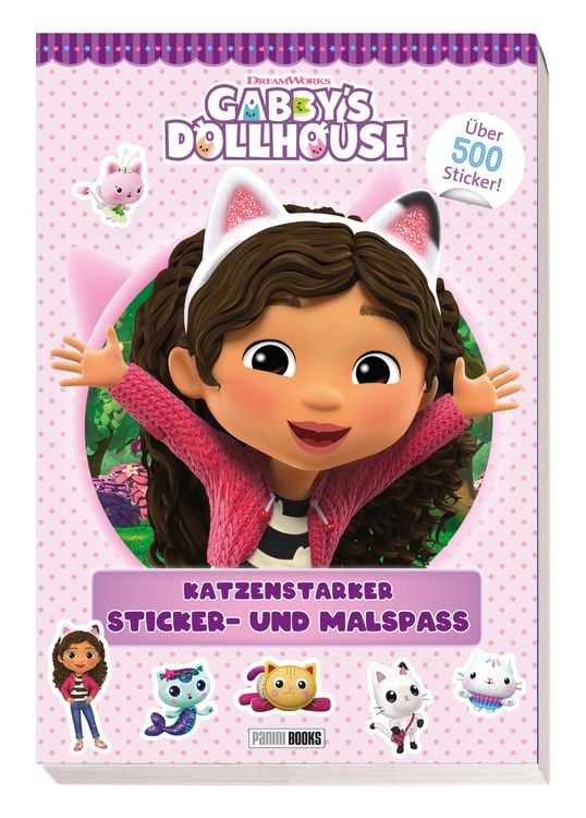 Produktbild: Gabby's Dollhouse: Katzenstarker Sticker- und Malspa&szlig;