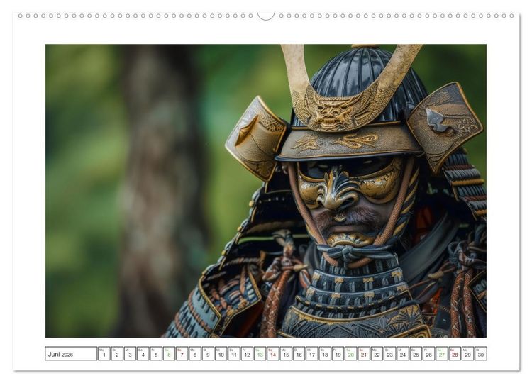Produktbild: Mutige Krieger (hochwertiger Premium Wandkalender 2026 DIN A2 quer), Kunstdruck in Hochglanz