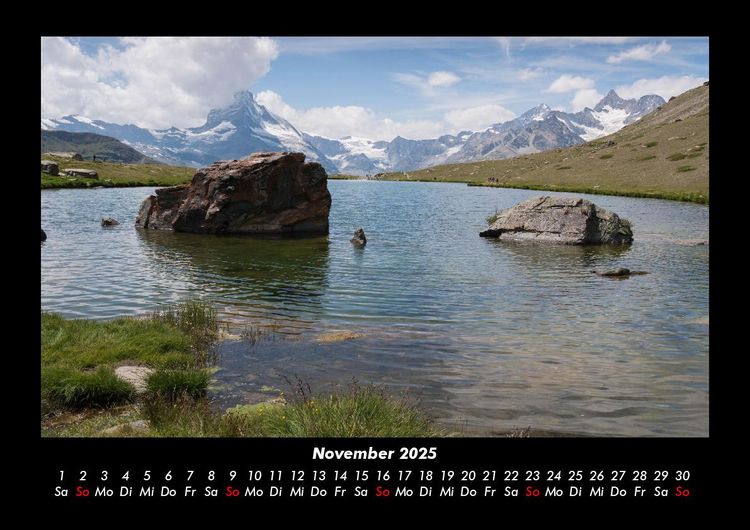 Produktbild: Die Seen der Erde 2025 Fotokalender DIN A3