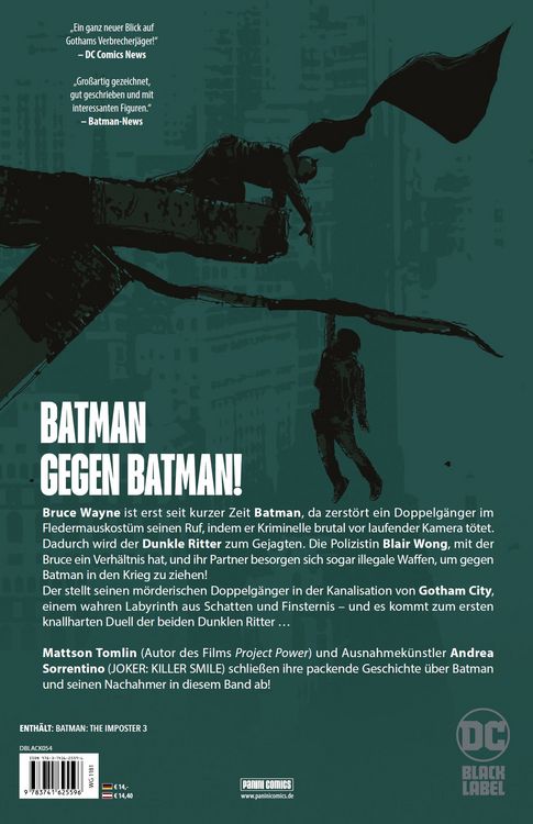 Produktbild: Batman: Die Maske im Spiegel