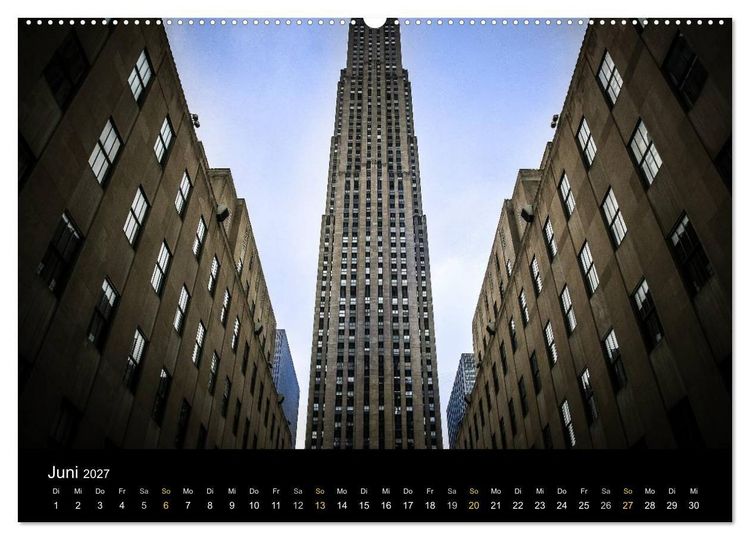 Produktbild: New York Shoots (Wandkalender 2027 DIN A2 quer), CALVENDO Monatskalender
