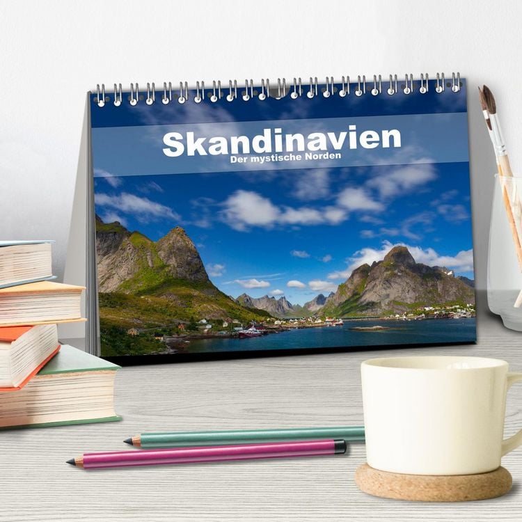Produktbild: Skandinavien - Der mystische Norden (Tischkalender 2026 DIN A5 quer), CALVENDO Monatskalender