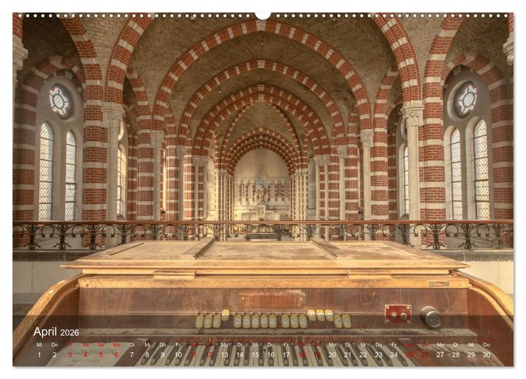 Produktbild: Vergessene Sch&auml;tze - Forgotten Treasures (Wandkalender 2026 DIN A2 quer), CALVENDO Monatskalender