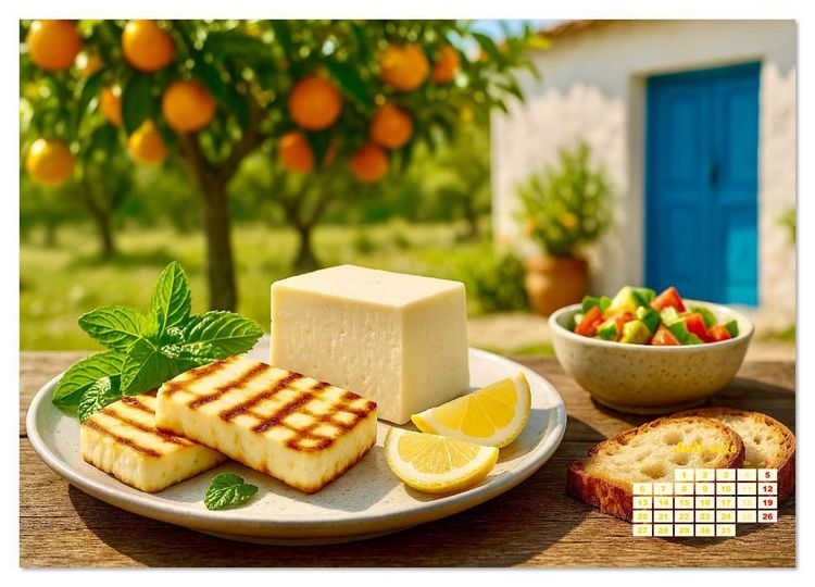 Produktbild: K&auml;se aus aller Welt (Wandkalender 2026 DIN A4 quer), CALVENDO Monatskalender
