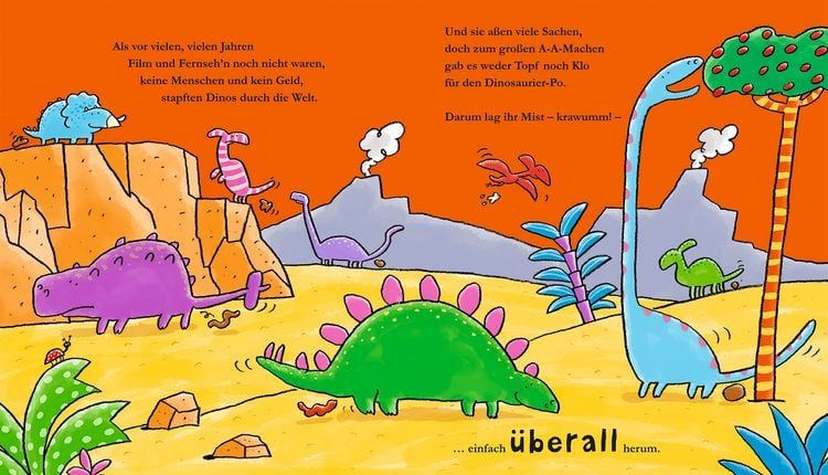 Produktbild: Wo ist das Klo f&uuml;r den Dino-Po?