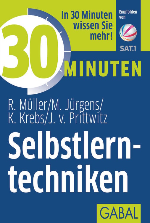 Produktbild: 30 Minuten Selbstlerntechniken