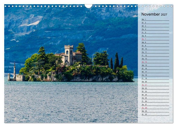 Produktbild: Impressionen vom Iseosee (Wandkalender 2027 DIN A3 quer), CALVENDO Monatskalender