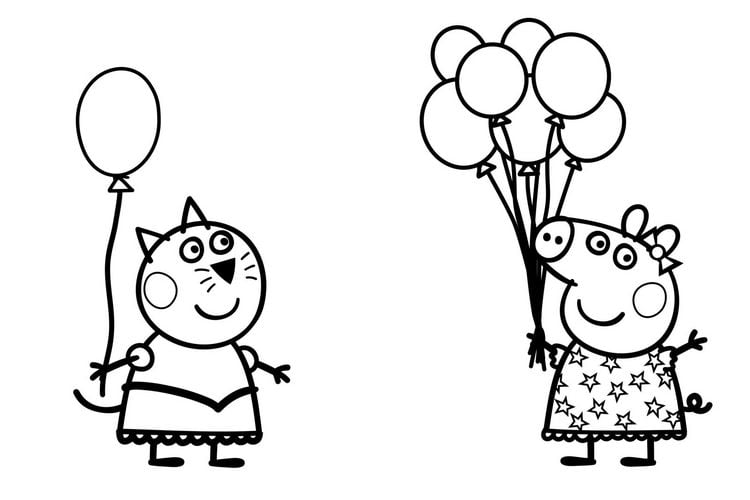 Produktbild: Peppa Wutz Mitmachbuch: Malspa&szlig; mit Fensterstickern