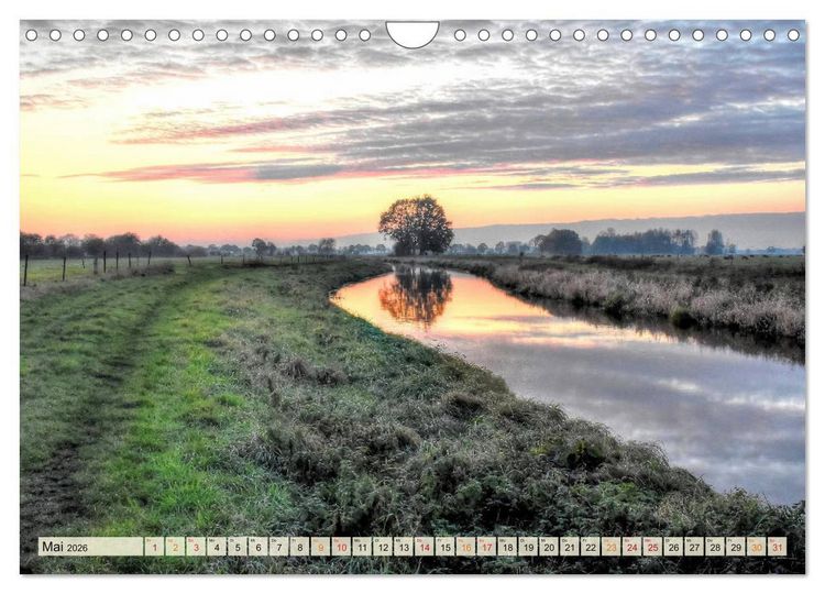 Produktbild: Landschaft an der W&uuml;mme (Wandkalender 2026 DIN A4 quer), CALVENDO Monatskalender
