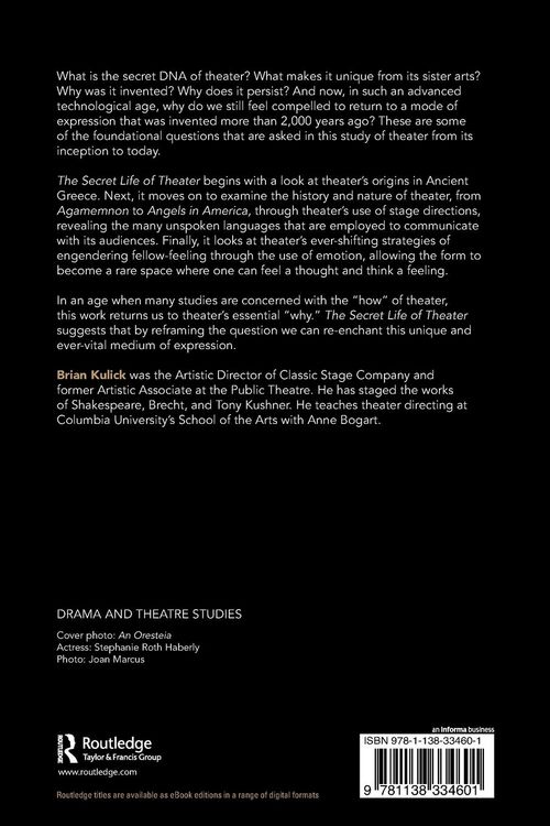 Produktbild: The Secret Life of Theater