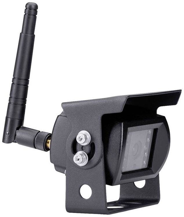 Produktbild: Midland Truck Guardian PRO Funk-R&uuml;ckfahrvideosystem 4 Kamera-Eing&auml;nge, Abstandshilfslinien, IR-Zusatzlicht, integriertes Mikrofon