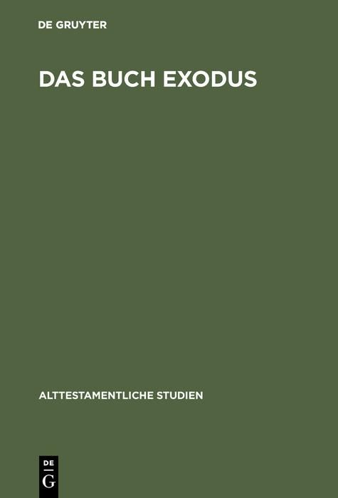 Produktbild: Das Buch Exodus