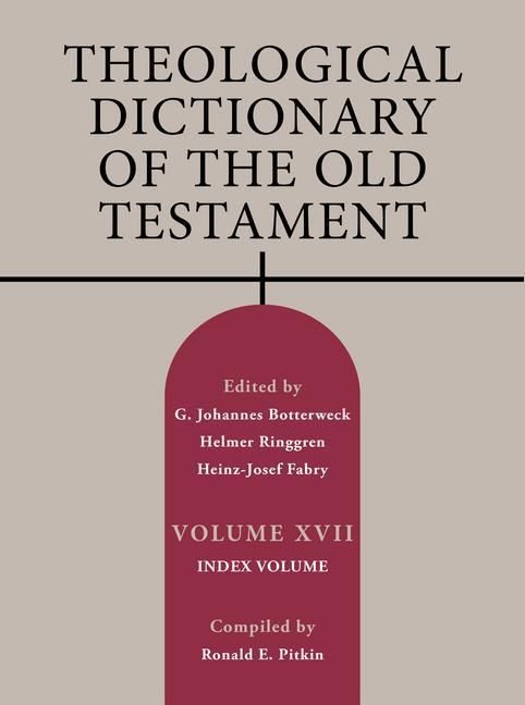 Produktbild: Theological Dictionary of the Old Testament, Volume XVII