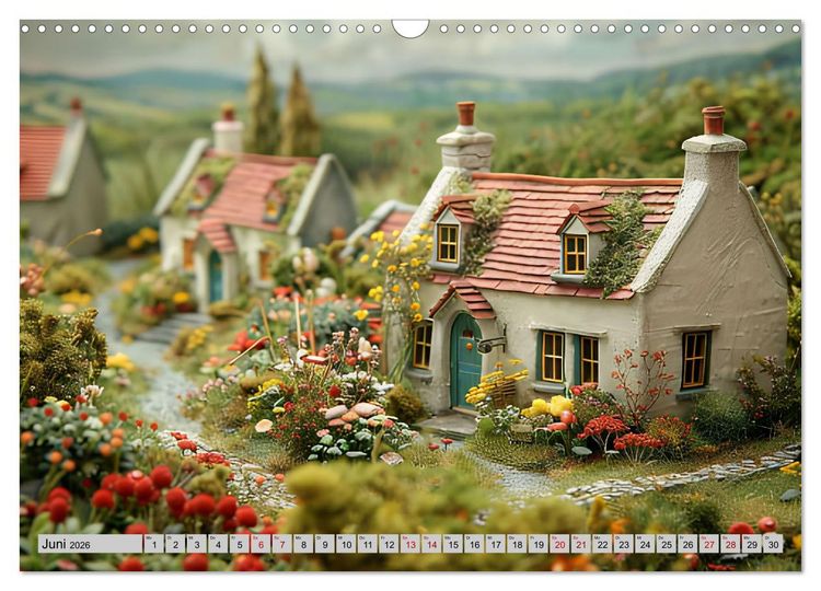 Produktbild: Weltreise im Kleinforma (Wandkalender 2026 DIN A3 quer), CALVENDO Monatskalender