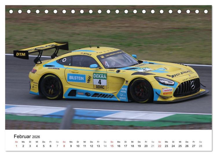 Produktbild: Deutsche Tourenwagen (Tischkalender 2026 DIN A5 quer), CALVENDO Monatskalender