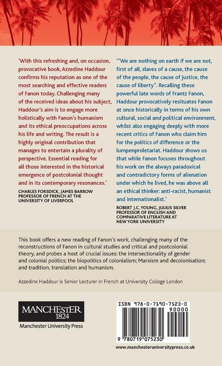 Produktbild: Frantz Fanon, postcolonialism and the ethics of difference