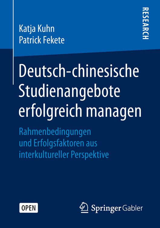 Produktbild: Deutsch-chinesische Studienangebote erfolgreich managen