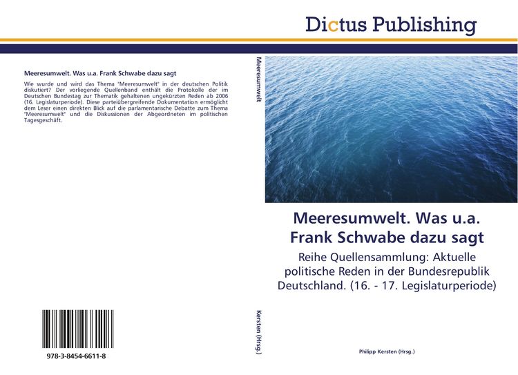 Produktbild: Meeresumwelt. Was u.a. Frank Schwabe dazu sagt