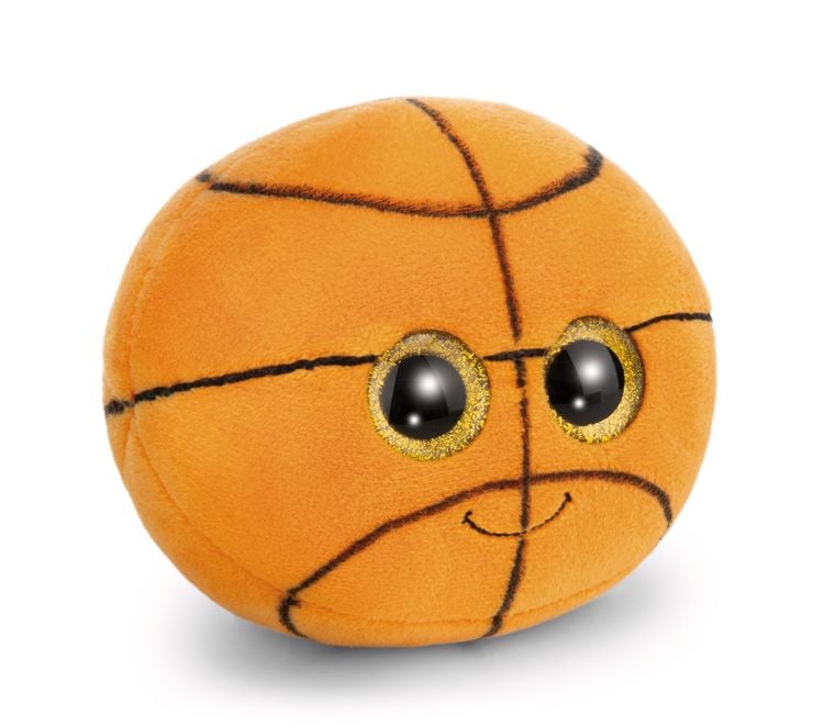 Produktbild: NICI Pl&uuml;sch GLUBSCHIS Basketball Rob orange 13cm