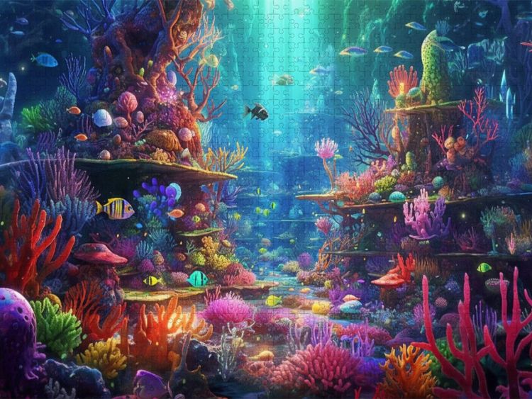 Produktbild: CALVENDO Puzzle Am Jogariff | 1000 Teile Lege-Gr&ouml;&szlig;e 64x48cm Foto-Puzzle f&uuml;r gl&uuml;ckliche Stunden