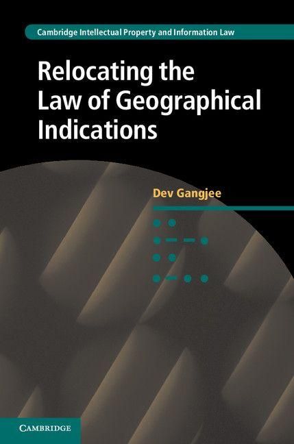 Produktbild: Relocating the Law of Geographical Indications