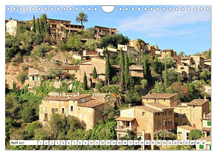 Produktbild: Mallorca GR 221. Weitwandern durch die Serra de Tramuntana (Wandkalender 2027 DIN A4 quer), CALVENDO Monatskalender