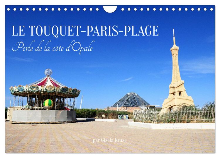Produktbild: Le Touquet-Paris-Plage - Perle de la c&ocirc;te d'Opale (Calendrier mural 2026 DIN A4 vertical), CALVENDO calendrier mensuel