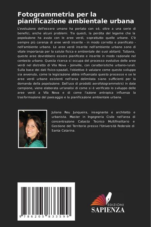 Produktbild: Fotogrammetria per la pianificazione ambientale urbana