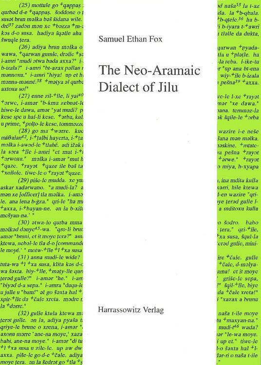 Produktbild: The Neo-Aramaic Dialect of Jilu