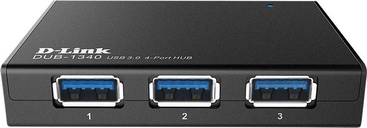 Produktbild: DLink Deutschland USB 3.0 Hub DUB-1340/E