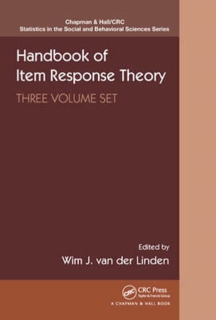 Produktbild: Handbook of Item Response Theory