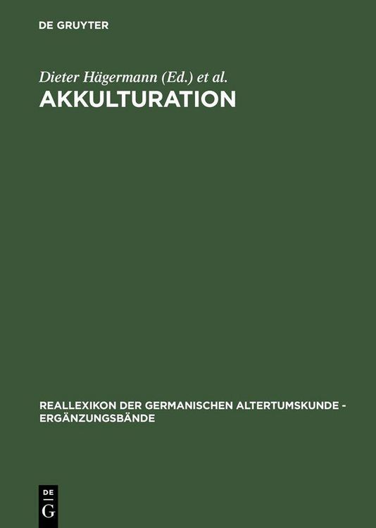 Produktbild: Akkulturation