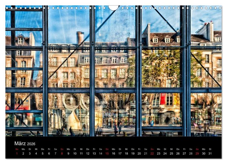 Produktbild: Paris - Impressionen einer Weltstadt (Wandkalender 2026 DIN A3 quer), CALVENDO Monatskalender