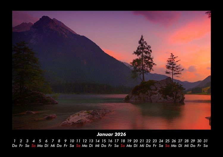Produktbild: Berge 2026 Fotokalender DIN A3