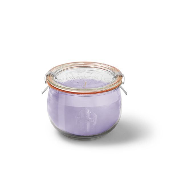 Produktbild: Duftkerze Minze & Lavendel, Mittleres Glas