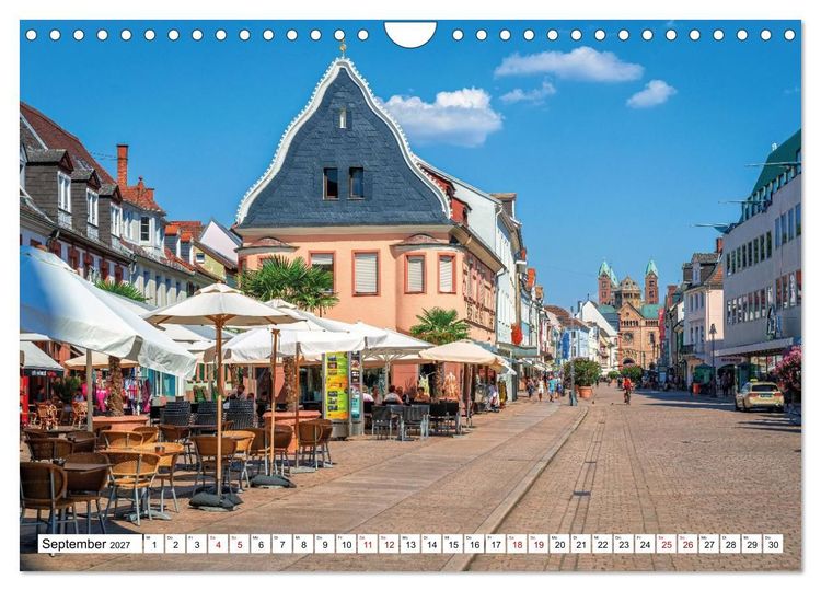 Produktbild: Speyer im Blick: Ein Jahr voller Geschichte und Charme (Wandkalender 2027 DIN A4 quer), CALVENDO Monatskalender
