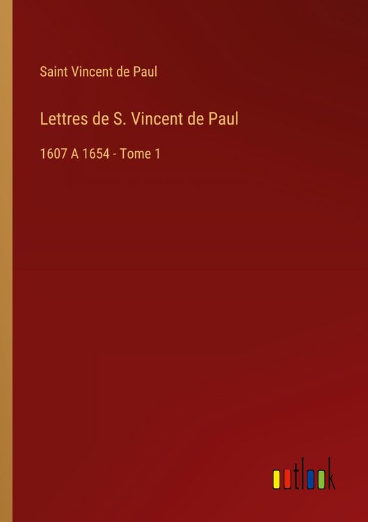 Produktbild: Lettres de S. Vincent de Paul
